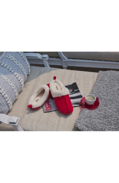 Floopi Faux Shearling Lined Slipper In Grey