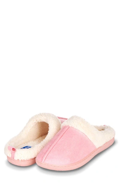 Floopi Faux Shearling Lined Slipper In Pink