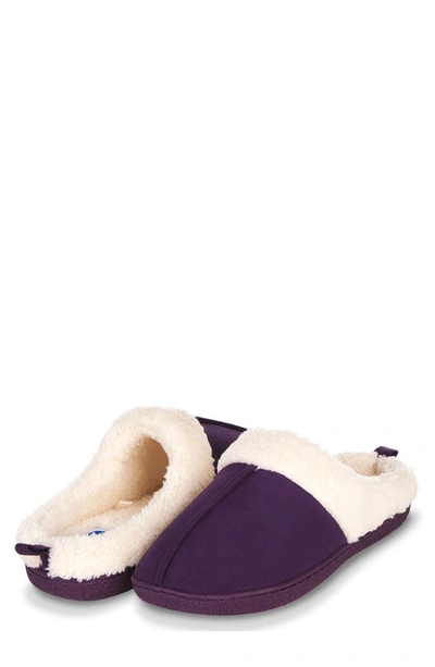 Floopi Faux Shearling Lined Slipper In Purple