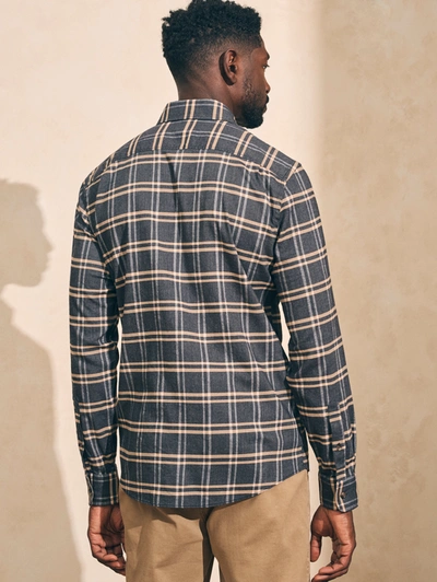 Shop Faherty The All Time Shirt In Granite Canyon Plaid
