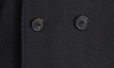 Billy Reid Bond Wool Blend Peacoat In Black