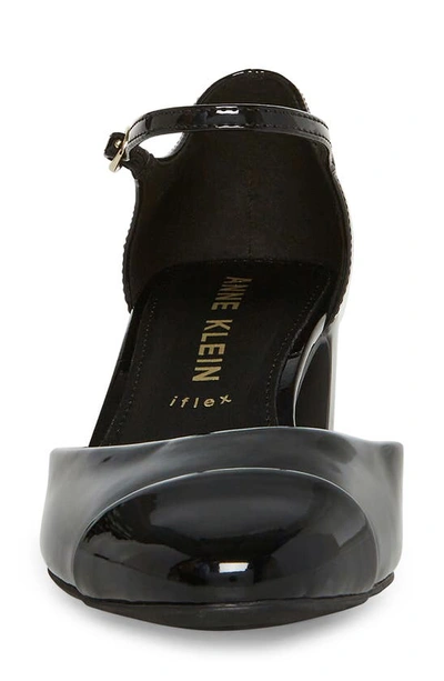 Shop Anne Klein Pizetta Pump In Black Patent