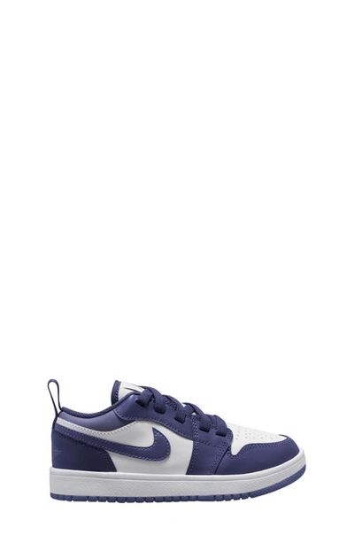 Shop Nike Kids' Air Jordan 1 Low Alt Sneaker In Purple/ Light Purple/ White