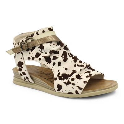 Shop Blowfish Boxie Sandals In Cloud Cowgirl In Multi