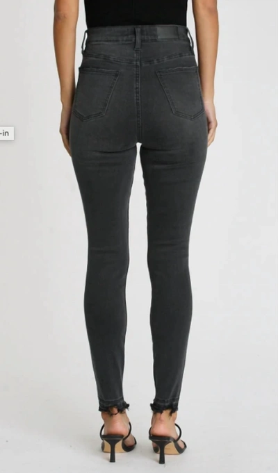 Shop Pistola Nadia Ultra High Rise Skinny Jeans In Dark Secret In Multi