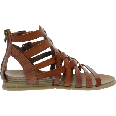 Shop Blowfish Bolivia Womens Leather Ankle Gladiator Sandals In Multi