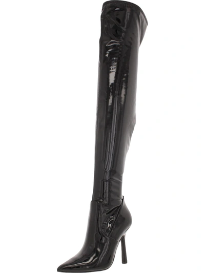 Shop Steve Madden Vanquish Womens Padded Insole Tall Over-the-knee Boots In Multi