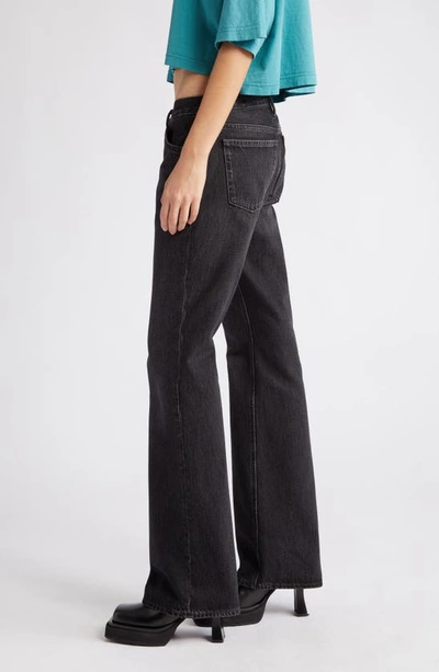 Acne Studios Nonstretch Organic Cotton Jeans In Black