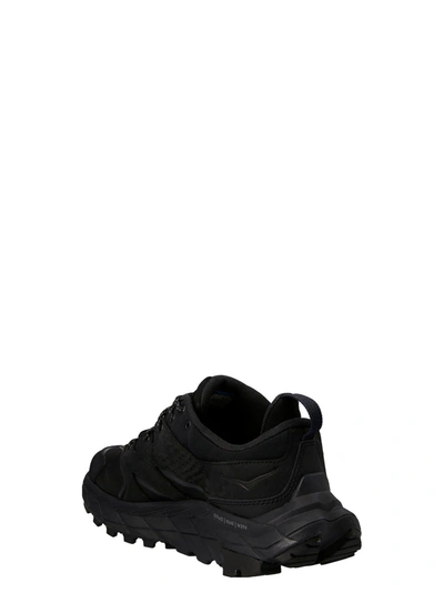 Shop Hoka One One Anacapa Low Gore-tex Sneakers Black