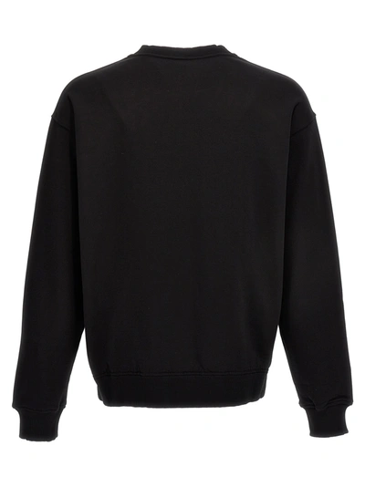 Shop Dolce & Gabbana Logo Print Sweatshirt White/black