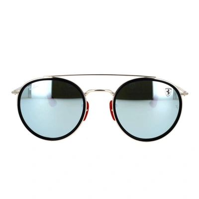 Shop Ray Ban Ray-ban Sunglasses In Metallic