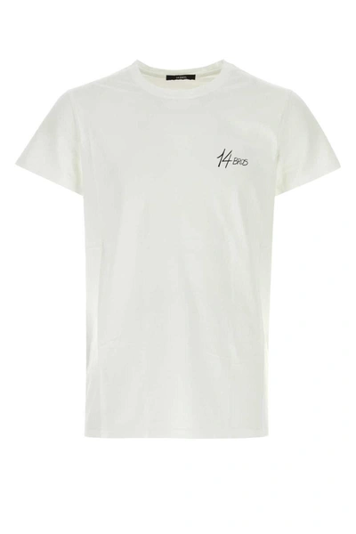 Shop 14 Bros T-shirt In White