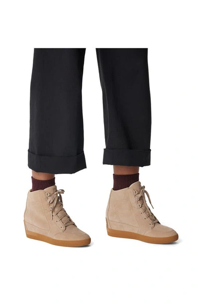 Sorel Out N About Wedge Ii Shoe In Omega Taupe/ Gum 2