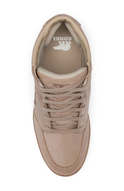 Sorel Out N About Wedge Ii Shoe In Omega Taupe/ Gum 2