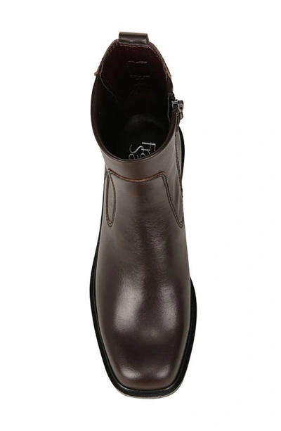 Franco Sarto Gracelyn Zip Boot In Castagno