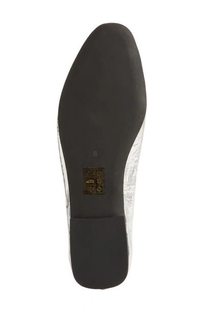 Jeffrey Campbell Romp Flat In Silver