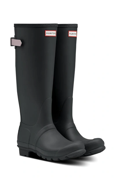 Shop Hunter Original Tall Waterproof Rain Boot In Firth/ Atlantis