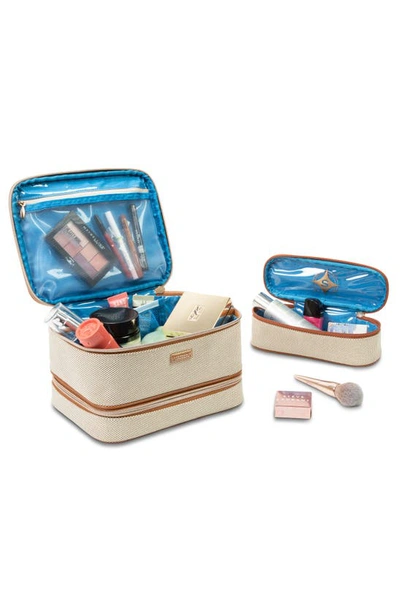 Shop Stephanie Johnson Tropea Ivory Jenny Train Cosmetics Case