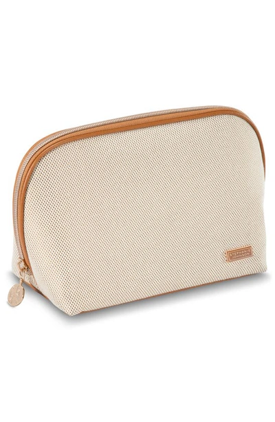 Stephanie Johnson Tropea Ivory Lola Makeup Bag In Ivory