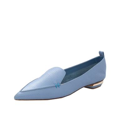 Shop Nicholas Kirkwood Beya Loafer In Sky-blue