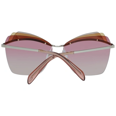 Shop Emilio Pucci Gold Women Women's Sunglasses