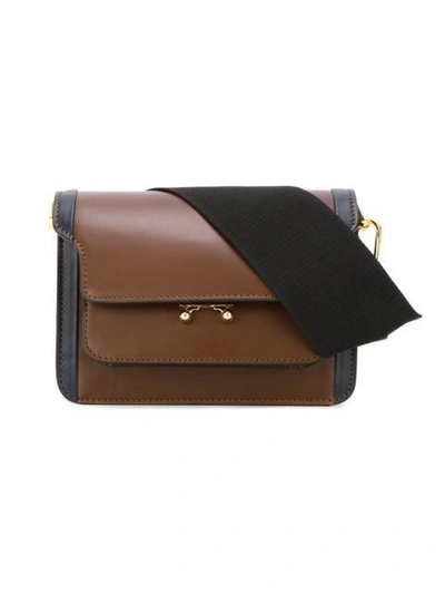 Shop Marni Mini 'trunk' Shoulder Bag