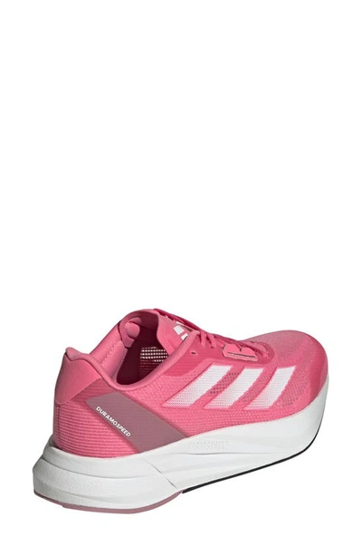 Adidas Originals Duramo Speed Running Sneaker In Pink/ White/ Orchid
