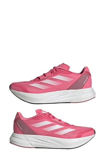 Adidas Originals Duramo Speed Running Sneaker In Pink/ White/ Orchid