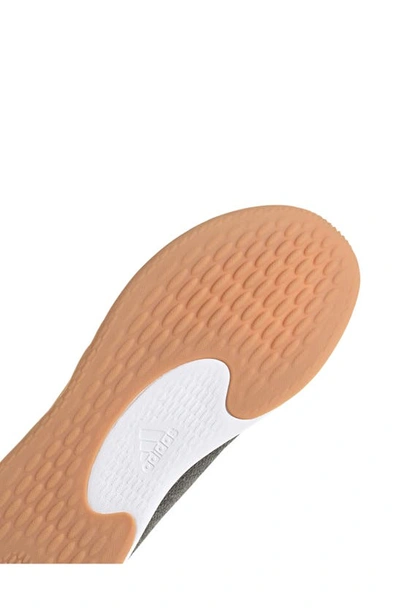 Adidas Originals Cloadfoam Pure Running Shoe In Black/ White/ Grey