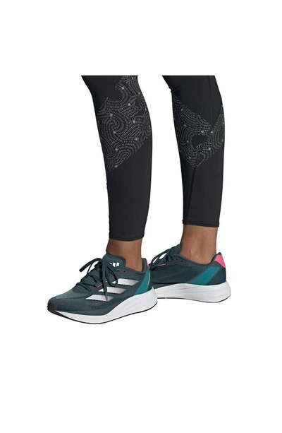 Adidas Originals Duramo Speed Running Sneaker In Night/ Lemon/ Fusion