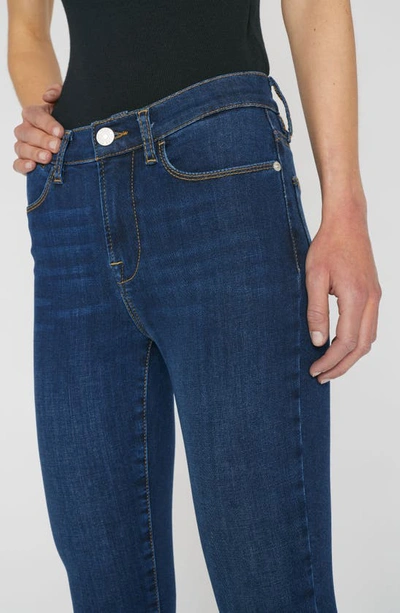 Frame Womens Majesty Le High Straight Slip-pocket High-rise Straight-leg Stretch-denim Jeans In Majesty