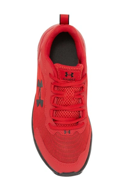 Shop Under Armour Bgs Assert 9 Wide Running Sneaker In Red 600