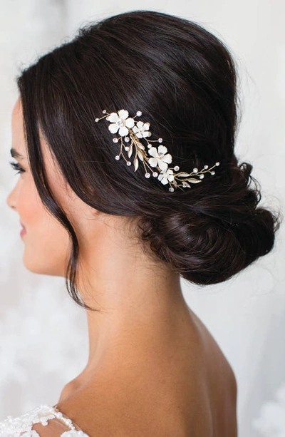Shop Brides And Hairpins Xael Comb In Gold