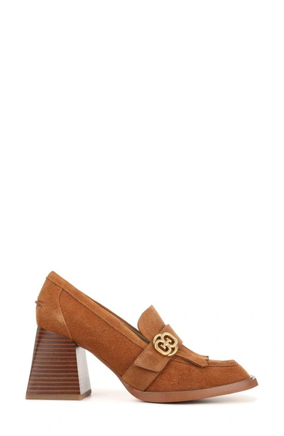 Shop Sam Edelman Quinly Kiltie Loafer In Frontier Brown