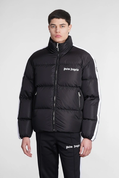 Shop Palm Angels Puffer In Black Polyamide