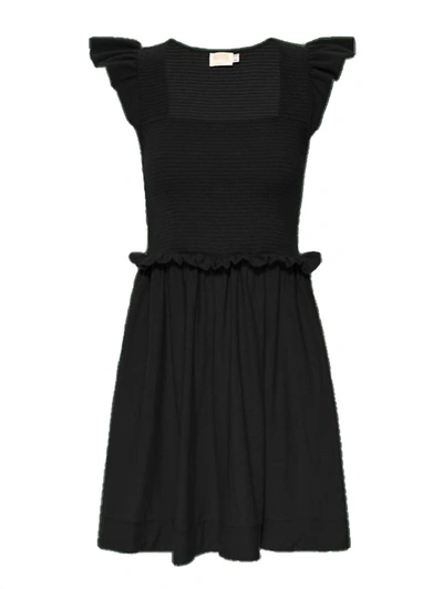 Shop Nation Ltd Ginger Dress In Jet Black