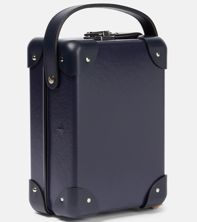 Globe-trotter Centenary Watch Case In Navy Navy