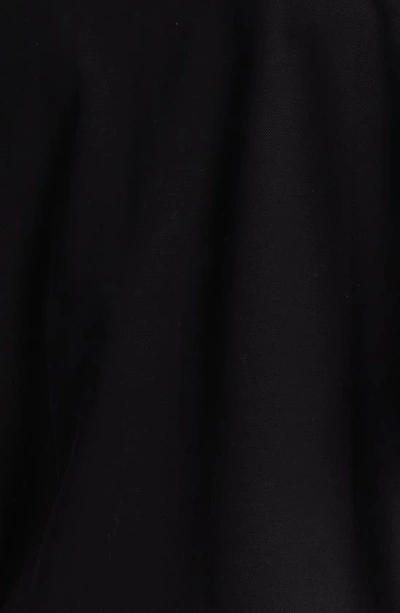 Shop Givenchy Logo Half Zip Cotton Polo In Black