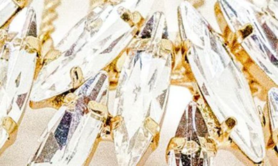 Brides And Hairpins Bria Crystal Hair Comb In Gold