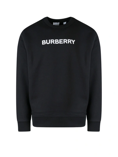 Shop Burberry Sweatshirt In Nero