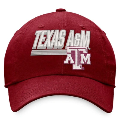 Top Of The World Men's  Maroon Texas A&m Aggies Slice Adjustable Hat In Maroon