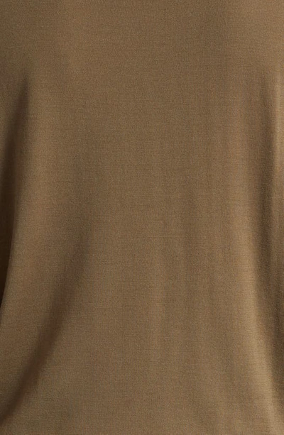 Tom Ford Fine Gauge Merino Wool Sweater In Olive