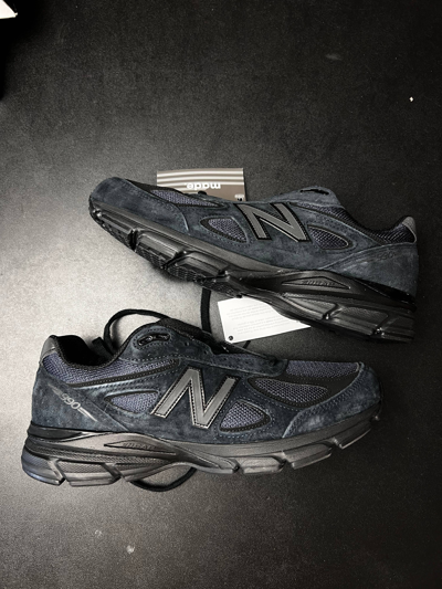 Pre-owned Jjjjound X New Balance 990v4 Usa X Jjjjound Navy 2021