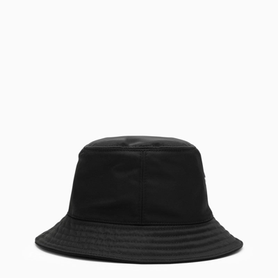 Shop Givenchy Black Bucket Hat In A Technical Fabric Men