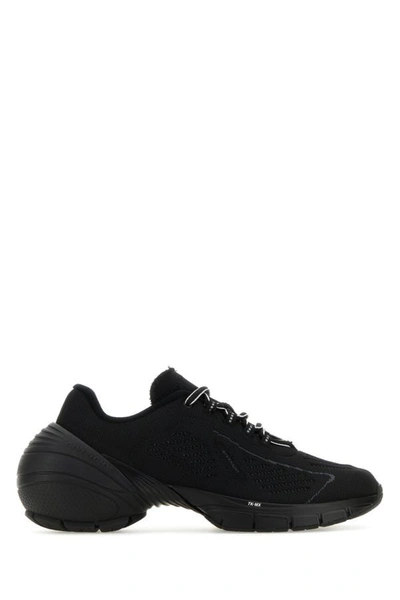 Shop Givenchy Man Black Fabric Tk-mx Sneakers