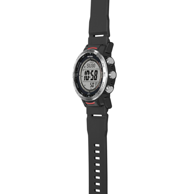 Pre-owned Casio Pro Trek Prw-35-1ajf Climber Line Triple Sensor Radio Solar Watch 44.6mm