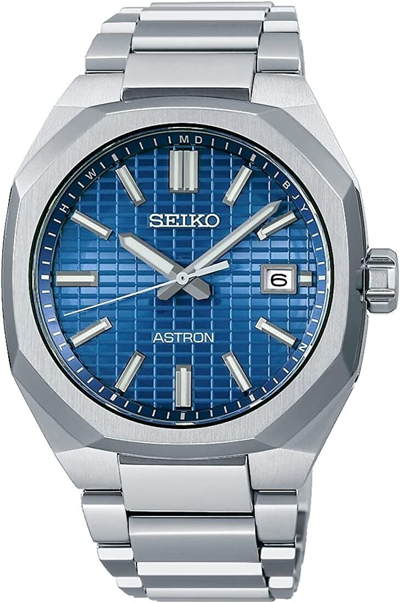 Pre-owned Seiko Astron Sbxy061 Nexter Blue Dial Titanium Radio Solar Men Watch 2023 Japan