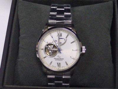 Pre-owned Orient Star Contemporary Semi Skeleton Rk-at0004s Men's Watch 2018