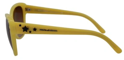 Pre-owned Dolce & Gabbana Dolce&gabbana Dg 4124 Women Yellow Sunglasses Acetate Gradient Casual Eyeglasses In Gray