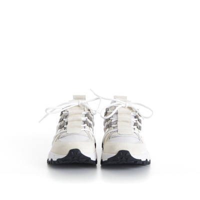 Pre-owned Brunello Cucinelli 1400$ White Lowtop Sneakers - Monili Embroidery, Suede/fabric